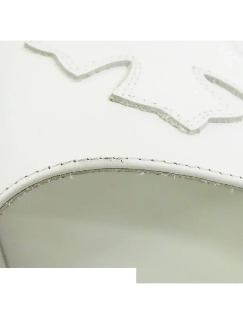 Chrome Hearts Plus Patch Sandals White Black Leather